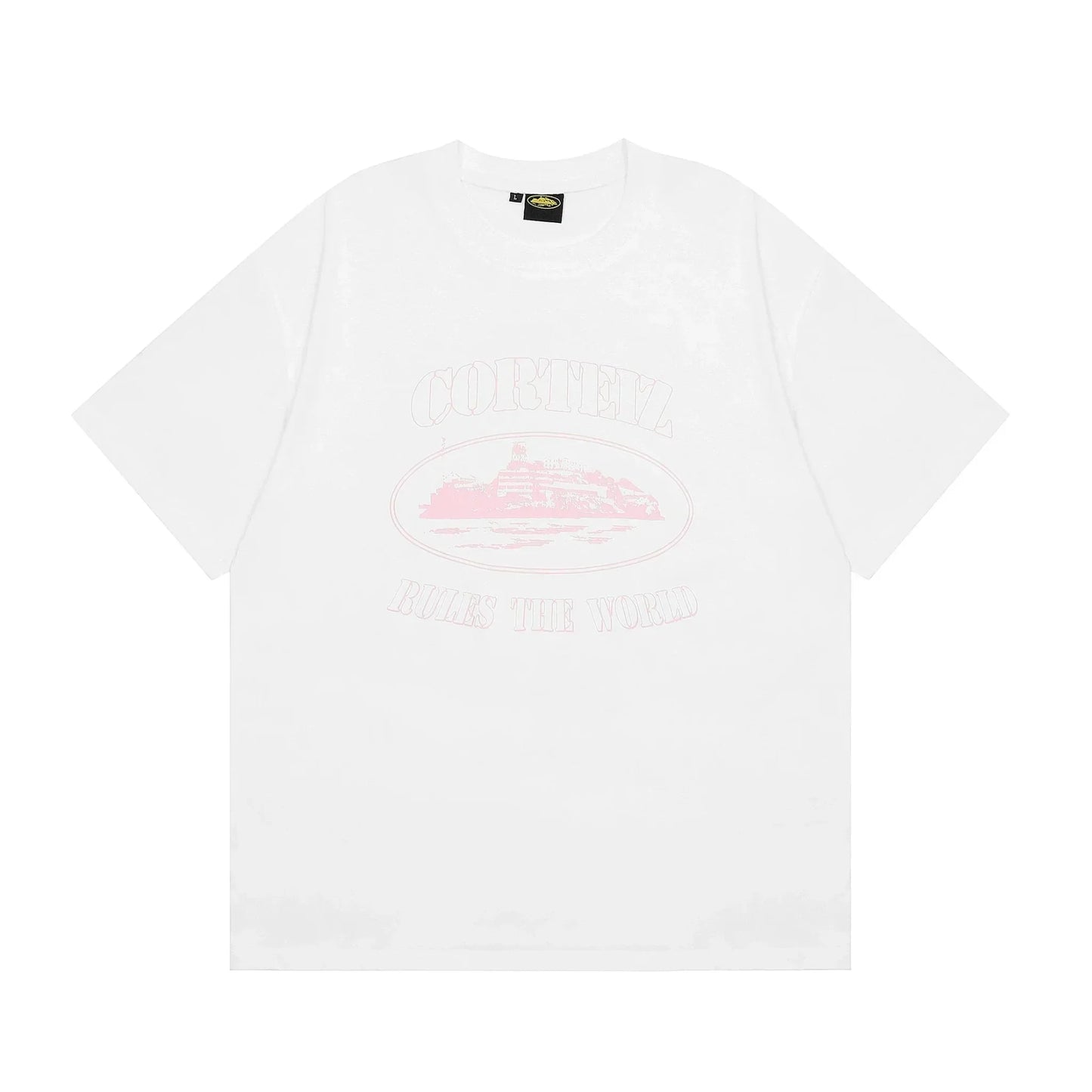 Alcatraz Pink T-shirt - Tygra Clothing