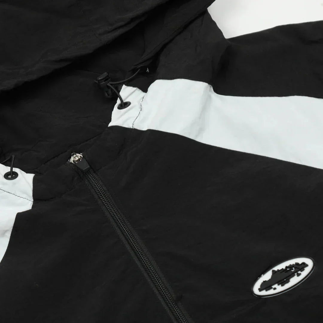 Black Windbreaker - Tygra Clothing