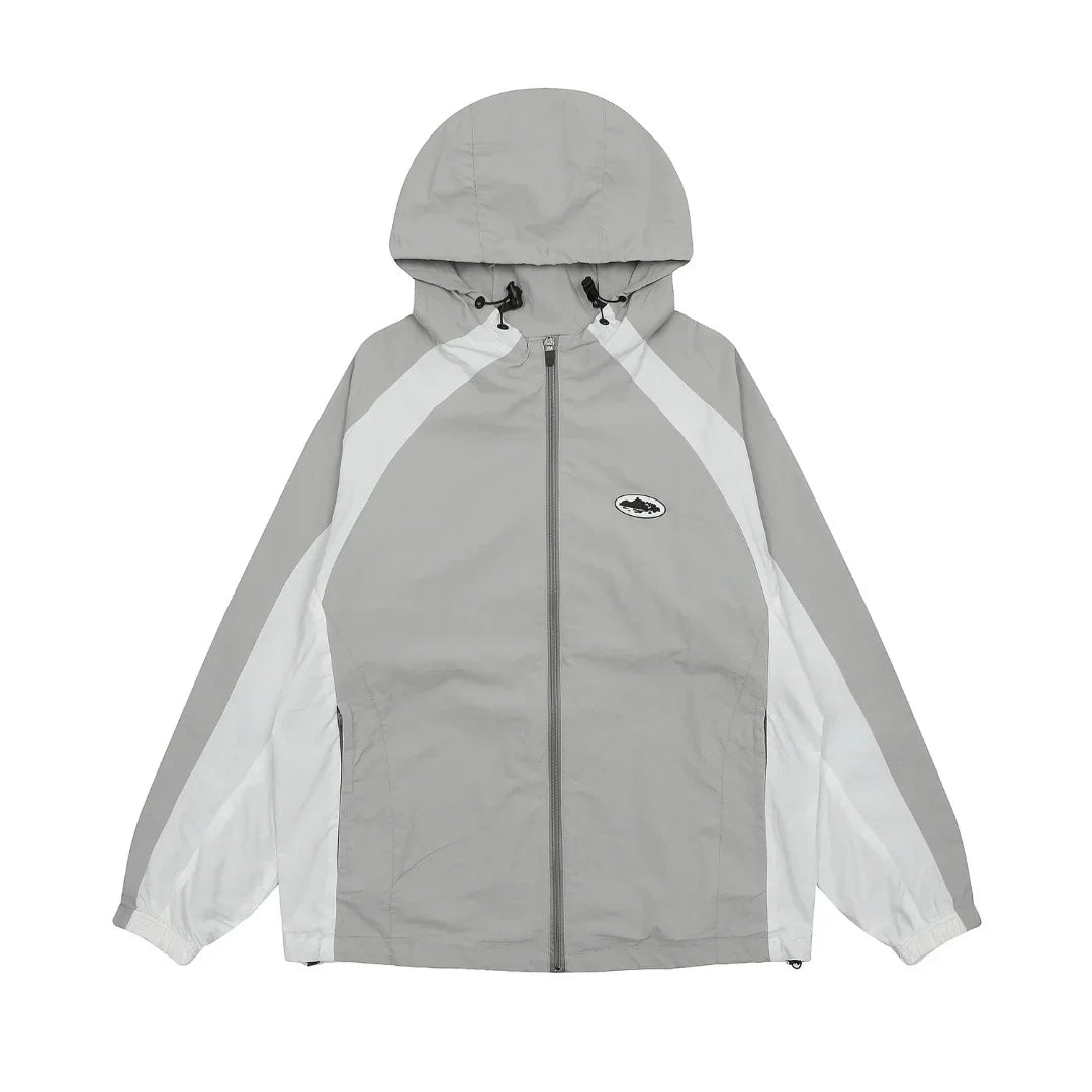 Grey Crtz Windbreaker