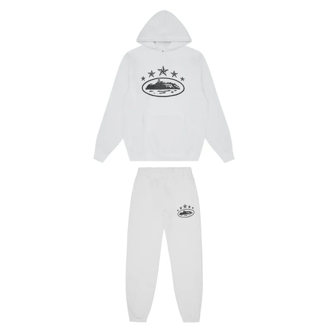 5 Starz White Tracksuit