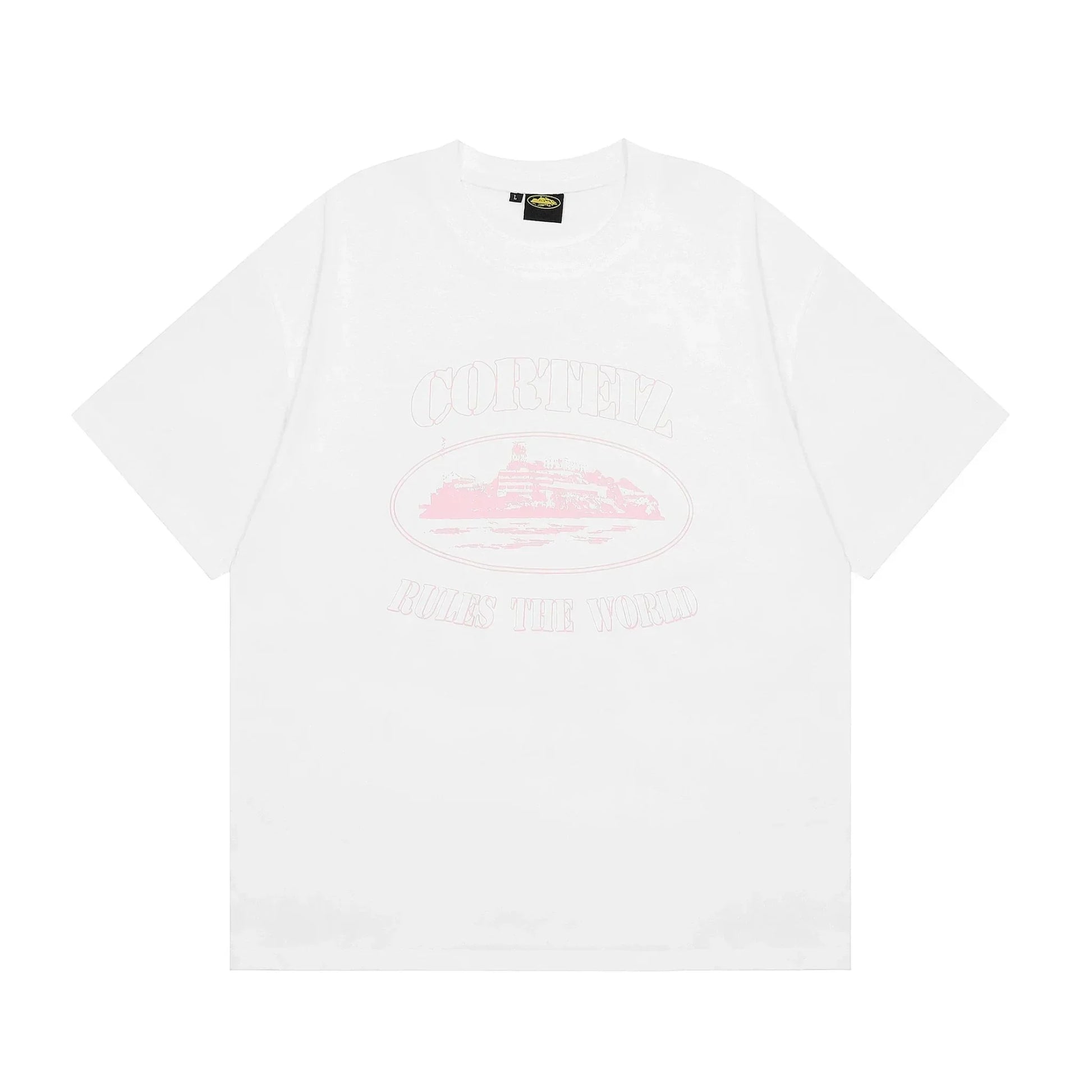 Alcatraz Pink T-shirt - Tygra Clothing