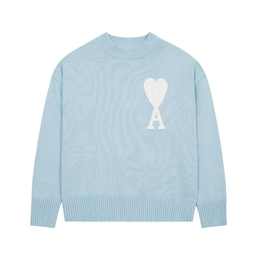 Ami - Heart Sweater - Tygra Clothing