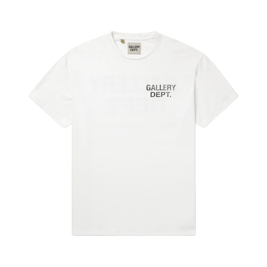 Gallery Tee White - Tygra Clothing